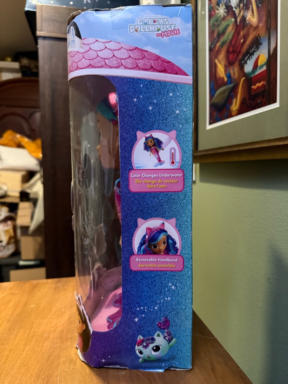 DreamWorks Gabby’s Dollhouse Mermaid Doll – NIB - Picture 9 of 16